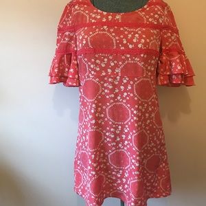 Free People Floral Tunic